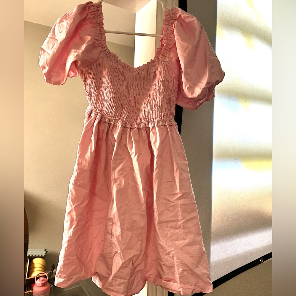 Forever 21 Puffy Sleeve Mini Dress